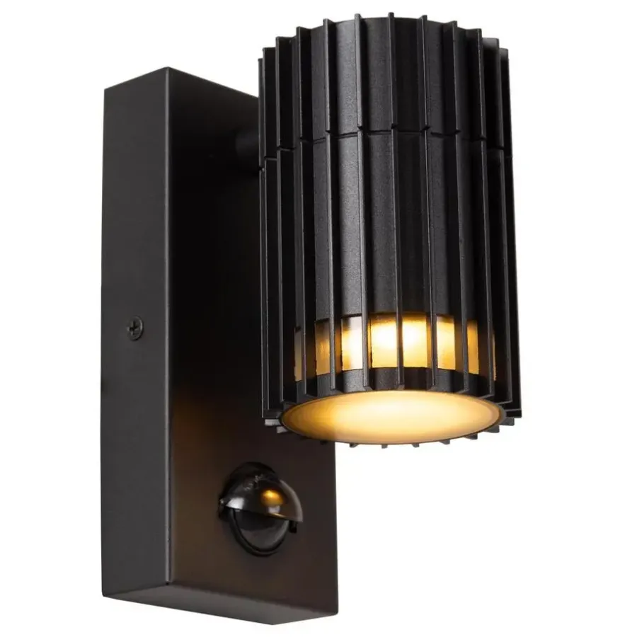 Wandlampen-Merkloos Lucide TIMBALA Wandspot - Zwart
