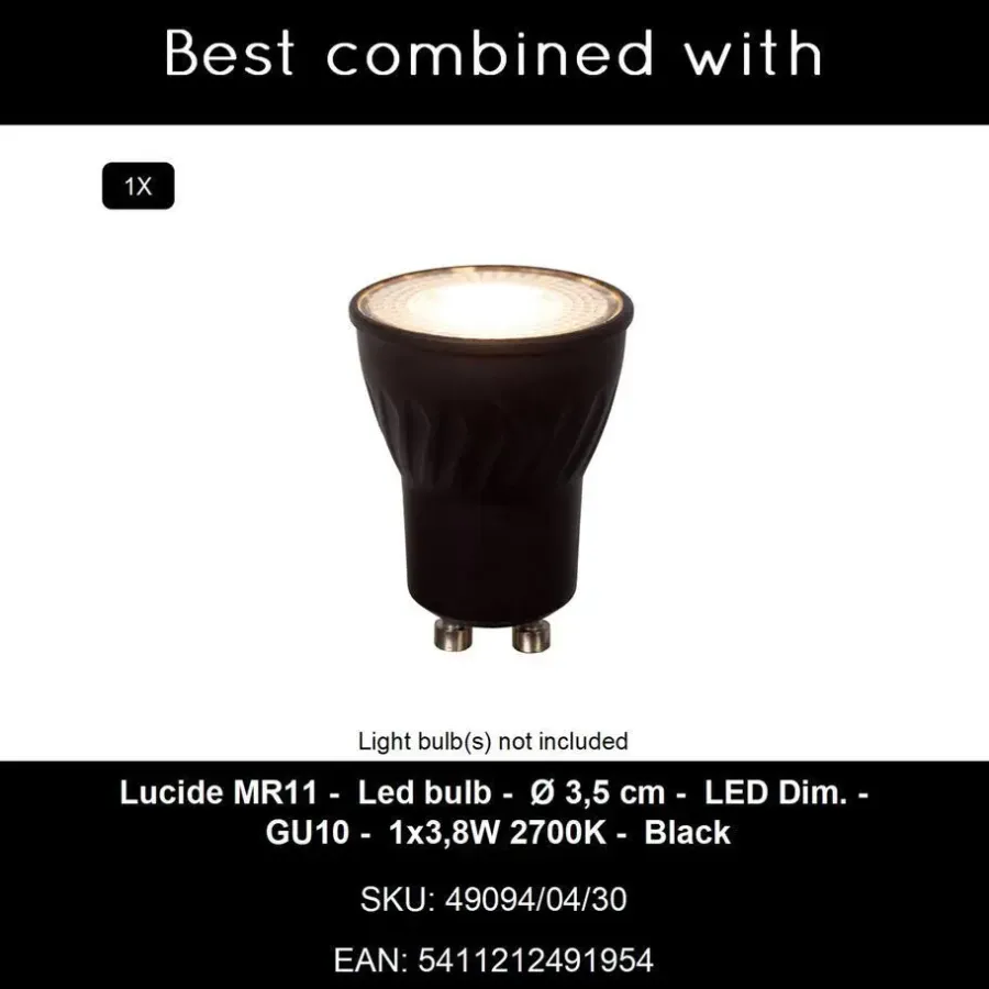 Lucide TRACK Railverlichting - Koffie