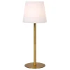 Tafellampen-Lucide TYON Tafellamp - Mat Goud / Messing