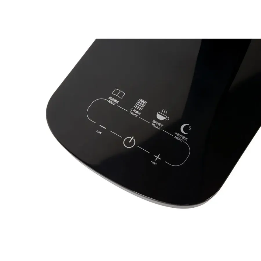 Bureaulampen|Bureaulampen-Lucide VARIO LED Bureaulamp - Zwart