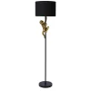 Staande Lampen-Lucide vloerlamp Extravaganza Chimp - zwart