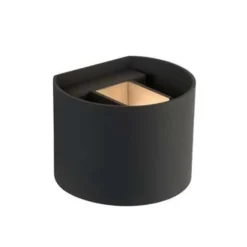 Wandlampen-Lucide wandlamp Xio 1 LED - grijs