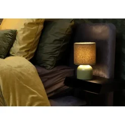 Tafellampen-Lucide WOOLLY Tafellamp - Groen