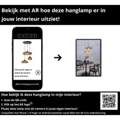 Hanglampen-Lucide YUNKAI Hanglamp - Naturel
