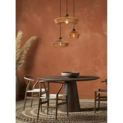 Hanglampen-Lucide YUNKAI Hanglamp - Naturel