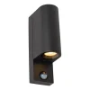 Lucide ZARO IR Wandspot - Zwart