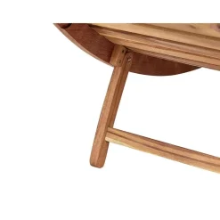Beliani LUINO - Ligstoel - Wit - Hout