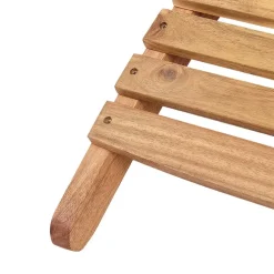 Beliani LUINO - Ligstoel - Wit - Hout