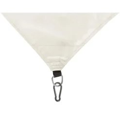 Schaduwdoeken-Beliani LUKKA - Schaduwdoek - Gebroken wit - 300 cm - Polyester