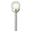 Lumineo LED tuinlampjes instekers - solar - ronde bol - 30 cm