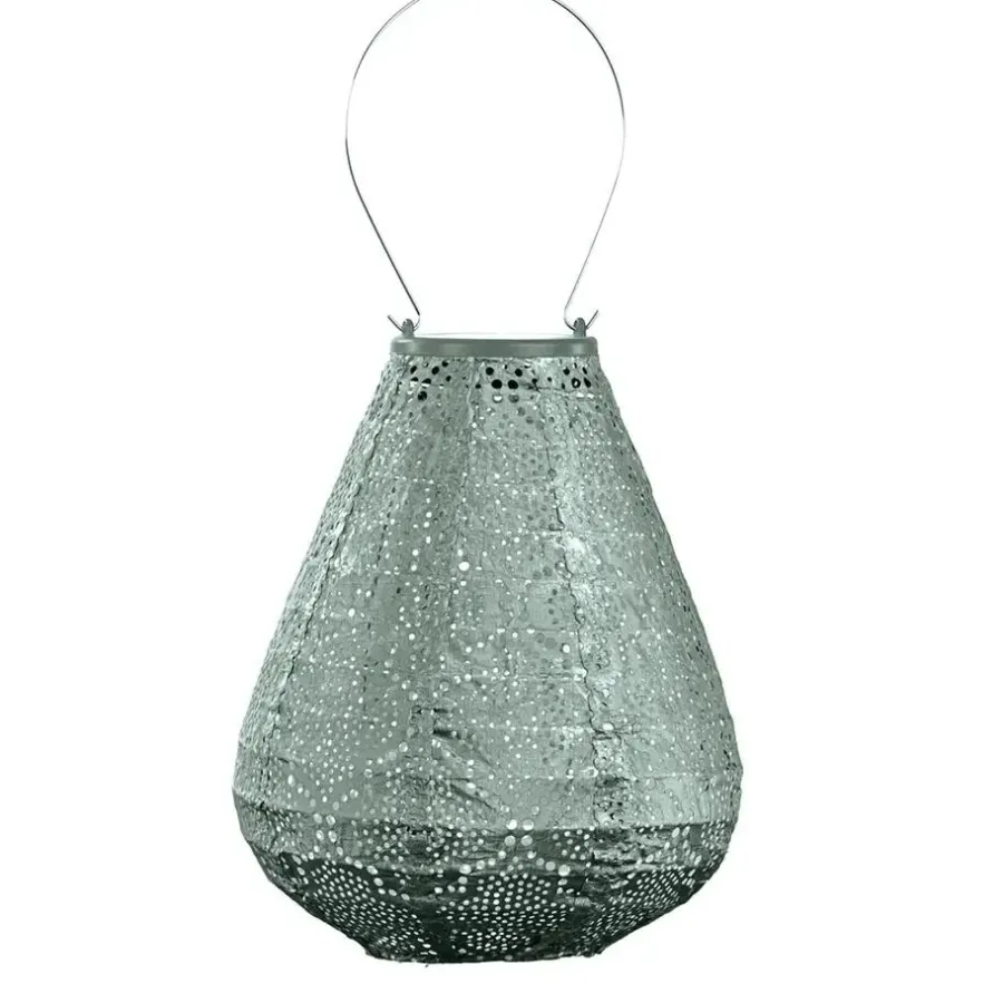 Lichtsnoeren-Lumiz Lampion op zonne energie - Solar tuinverlichting - Tulip Set - 3 stuks