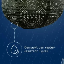 Lumiz Lampion op zonne energie - Solar tuinverlichting - Drop Set - 3 stuks