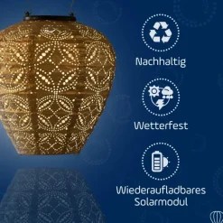 Lumiz Solar Buitenverlichting Klaproos Set - 2 stuks