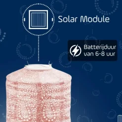 Lichtsnoeren-Lumiz Solar Buitenverlichting Lelie Set - 2 stuks