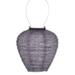 Lichtsnoeren-Lumiz Solar Lampion Folia Balloon - 20 cm - Lichtpaars