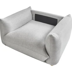 Beliani LUVOS - Fauteuil - Lichtgrijs - Stof