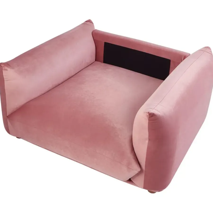 Fauteuils-Beliani LUVOS - Fauteuil - Roze - Fluweel