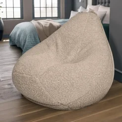 Zitzakken-Bobbel Home Luxe Teddy Zitzakstoel BobbelHome, Comfortabel voor in uw huis