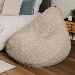 Zitzakken-Bobbel Home Luxe Teddy Zitzakstoel BobbelHome, Comfortabel voor in uw huis