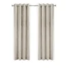 Kant &Amp; Klaar Gordijnen-LW Collection Gordijnen beige 270X140CM velvet kant en klaar 1 stuk