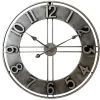 Klokken-LW Collection Wandklok Becka grijs zilver 60cm