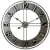 Klokken-LW Collection Wandklok Becka grijs zilver 80cm