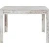 Rechthoekige Eettafels-Loft24 Lynn - Eettafel 120x90 cm 6 personen in antiek wit MDF