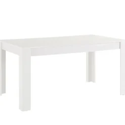 Loft24 Lynn - Eettafel 160x90 cm voor 8 in wit MDF
