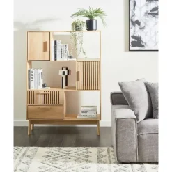 Boekenkasten|Boekenkasten-Leen Bakker LYNWOOD - Boekenkast - Lichthout - MDF