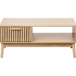 Salontafels-Leen Bakker LYNWOOD - Salontafel - Lichthout - MDF