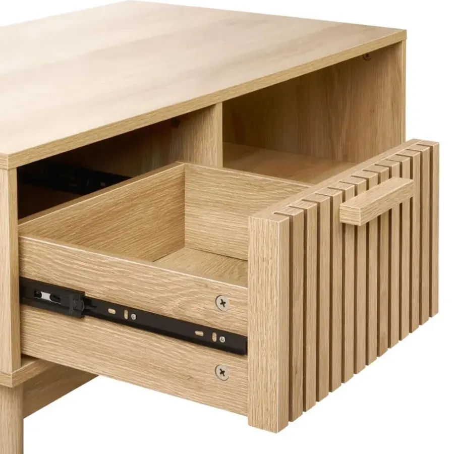 Salontafels-Leen Bakker LYNWOOD - Salontafel - Lichthout - MDF
