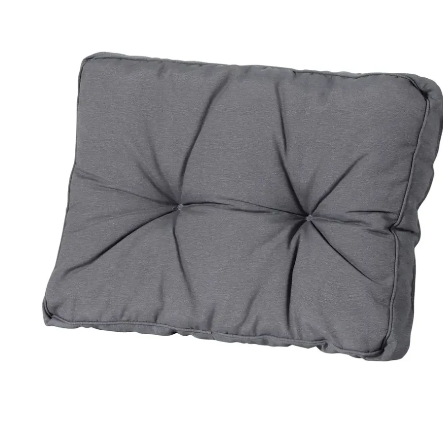 Madison - Florance Rugkussen Panama grey - Ca. 43x73 cm - Set van 2
