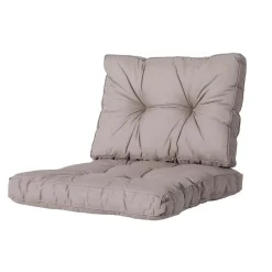 Madison - Florance Rugkussen Basic taupe - Ca. 43x60 cm - Set van 2