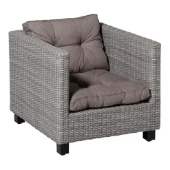 Madison - Florance Rugkussen Basic taupe - Ca. 43x60 cm - Set van 2