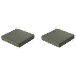 Madison - Lounge Profi-Line Kussen Manchester green - 60x60 cm - Set van 2