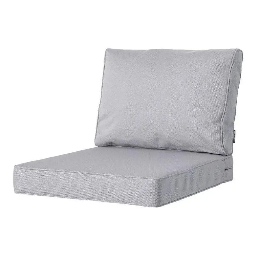 Loungekussens-Madison - Lounge Profi-Line Manchester light grey - Ca. 40x60 cm - Set van 2