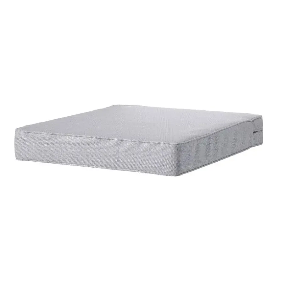 Madison - Lounge Profi-Line Zitkussen Manchester l-grey - 60x60 cm - Set van 2