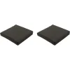 Loungekussens-Madison - Lounge Profi-Line Zitkussen Dark grey - Ca. 60x60 cm - Set van 2