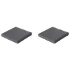 Loungekussens-Madison - Lounge Profi-Line Zitkussen Panama grey - Ca. 60x60 cm - Set van 2