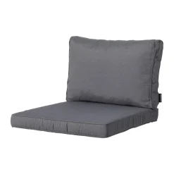 Loungekussens-Madison - Lounge Profi-Line Zitkussen Panama grey - Ca. 60x60 cm - Set van 2