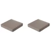 Loungekussens-Madison - Lounge Profi-Line Zitkussen Manchester taupe - 60x60 cm - Set van 2