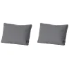Loungekussens-Madison - Lounge Profi-Line Manchester grey - Ca. 40x60 cm - Set van 2