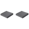 Madison - Lounge Profi-Line Zitkussen grey - Ca. 73x73 cm - Set van 2