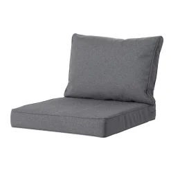 Madison - Lounge Profi-Line Zitkussen grey - Ca. 73x73 cm - Set van 2