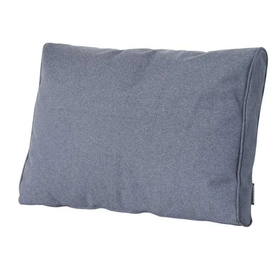 Loungekussens-Madison - Lounge Profi-Line Manchester denim grey - Ca. 40x60 cm - Set van 2