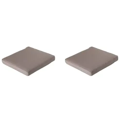 Madison - Lounge Profi-Line Zitkussen Panama taupe - Ca. 60x60 cm - Set van 2