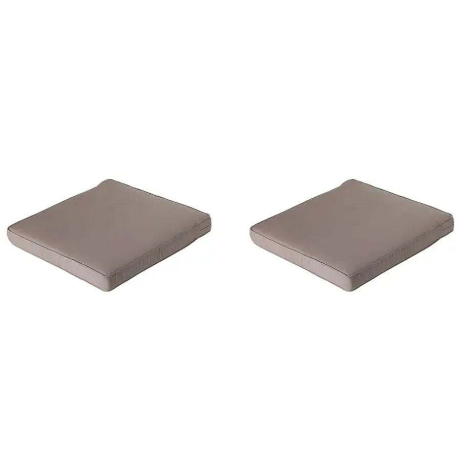 Madison - Lounge Profi-Line Zitkussen Panama taupe - Ca. 60x60 cm - Set van 2
