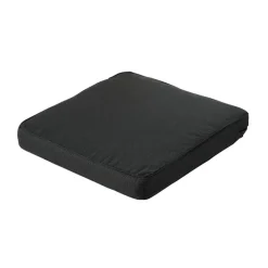 Loungekussens-Madison - Lounge Profi-Line Zitkussen Rib black - Ca. 60x60 cm - Set van 2