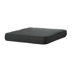 Loungekussens-Madison - Lounge Profi-Line Zitkussen Rib black - Ca. 60x60 cm - Set van 2