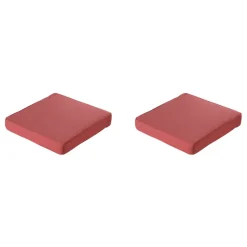Loungekussens-Madison - Lounge Profi-Line Zitkussen Manchester red - Ca. 73x73 cm - Set van 2